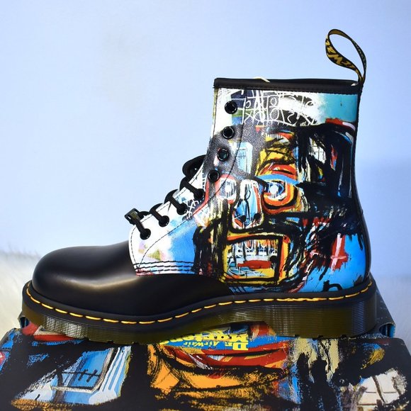 Dr. Martens | 1460 Basquiat Leather Lace Up Boots - Picture 15 of 15